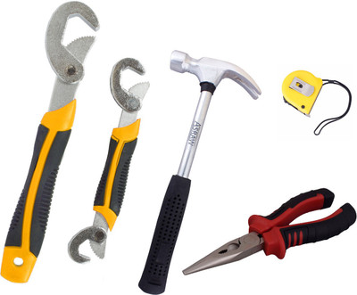 

Asraw Hand Tool Kit(5 Tools), Multicolor