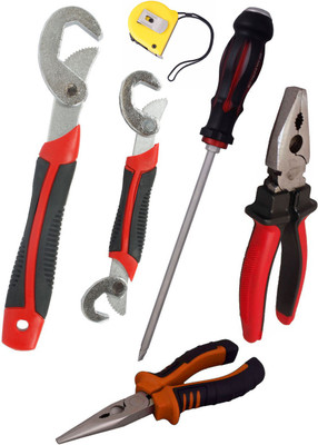 

Asraw Hand Tool Kit(6 Tools), Multicolor