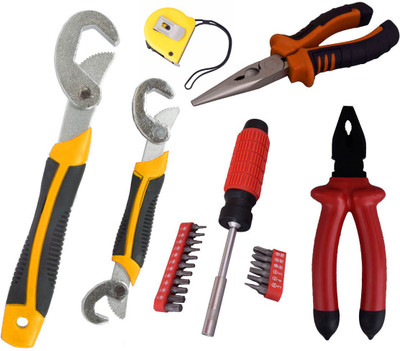 

Asraw Hand Tool Kit(6 Tools), Multicolor