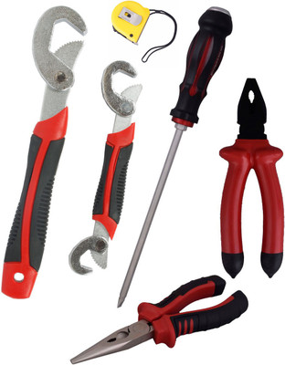 

Asraw Hand Tool Kit(6 Tools), Multicolor