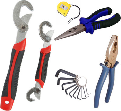 

Asraw Hand Tool Kit(6 Tools), Multicolor