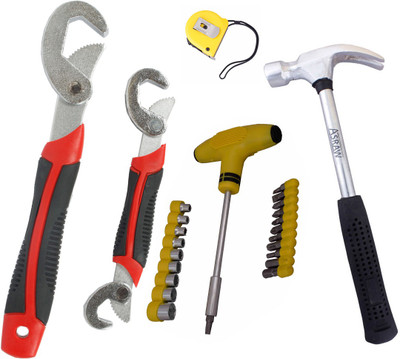 

Asraw Hand Tool Kit(5 Tools), Multicolor