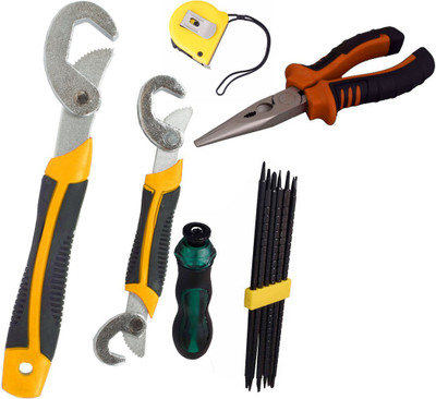 

Asraw Hand Tool Kit(5 Tools), Multicolor