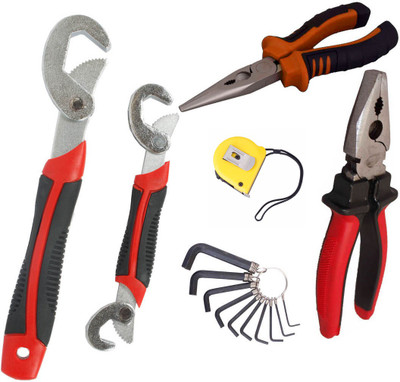

Asraw Hand Tool Kit(6 Tools), Multicolor