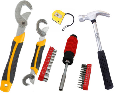 

Asraw Hand Tool Kit(5 Tools), Multicolor