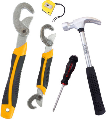 

Asraw Hand Tool Kit(5 Tools), Multicolor