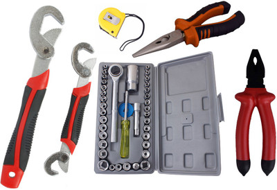 

Asraw Hand Tool Kit(6 Tools), Multicolor