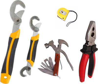 

Asraw Hand Tool Kit(5 Tools), Multicolor