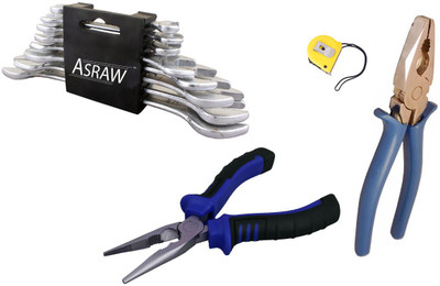 

Asraw Hand Tool Kit(12 Tools), Multicolor