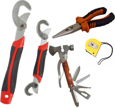 

Asraw Hand Tool Kit(5 Tools), Multicolor