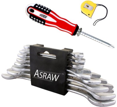 

Asraw Hand Tool Kit(11 Tools), Multicolor