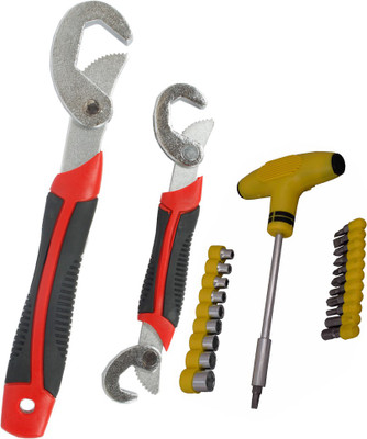 

Asraw Snap N Grip & Screwdriver Set Hand Tool Kit(2 Tools), Multicolor