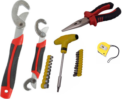 

Asraw Hand Tool Kit(5 Tools), Multicolor