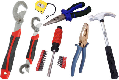 

Asraw Hand Tool Kit(7 Tools), Multicolor