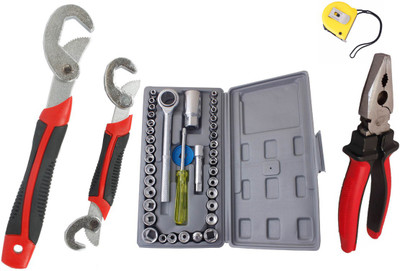 

Asraw Hand Tool Kit(5 Tools), Multicolor