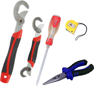 

Asraw Hand Tool Kit(5 Tools), Multicolor