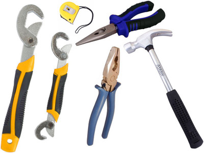 

Asraw Hand Tool Kit(6 Tools), Multicolor