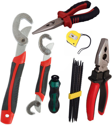 

Asraw Hand Tool Kit(6 Tools), Multicolor