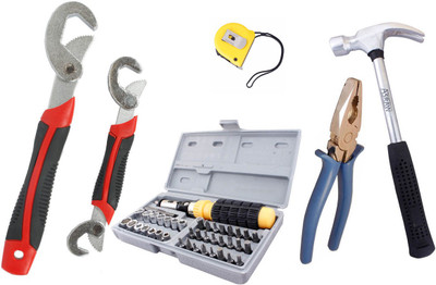 

Asraw Hand Tool Kit(6 Tools), Multicolor