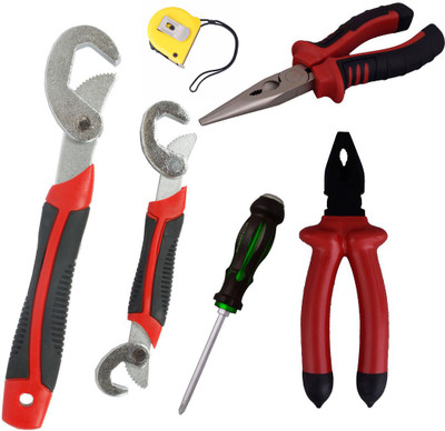 

Asraw Hand Tool Kit(6 Tools), Multicolor