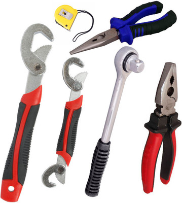 

Asraw Hand Tool Kit(6 Tools), Multicolor