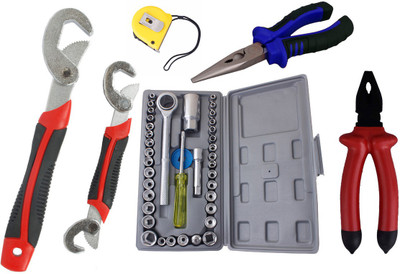 

Asraw Hand Tool Kit(6 Tools), Multicolor