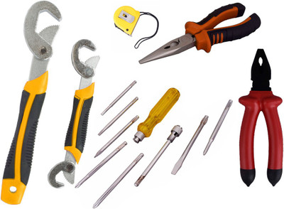 Asraw Hand Tool Kit(6 Tools), Multicolor