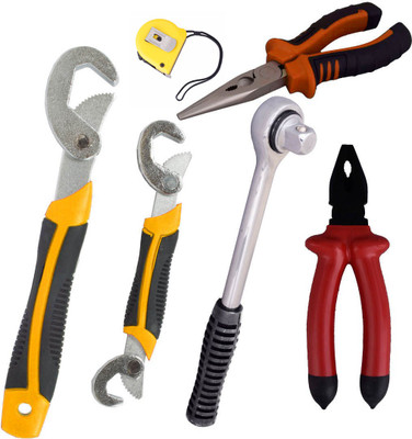 

Asraw Hand Tool Kit(6 Tools), Multicolor