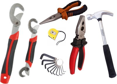 

Asraw Hand Tool Kit(7 Tools), Multicolor