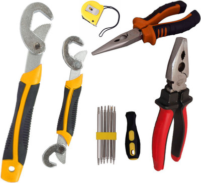 

Asraw Hand Tool Kit(6 Tools), Multicolor