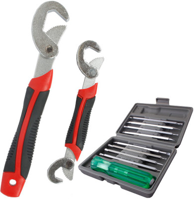 

Asraw Snap N Grip & 16in1 Screwdriver Set Hand Tool Kit(2 Tools), Multicolor