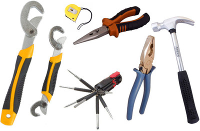 

Asraw Hand Tool Kit(7 Tools), Multicolor