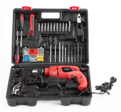 

Skil Smartset Power & Hand Tool Kit(138 Tools), Red