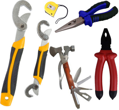 

Asraw Hand Tool Kit(6 Tools), Multicolor