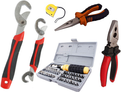

Asraw Hand Tool Kit(6 Tools), Multicolor