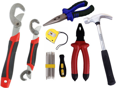 

Asraw Hand Tool Kit(7 Tools), Multicolor
