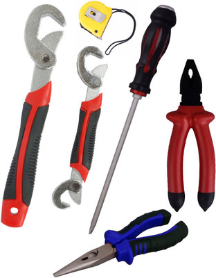 

Asraw Hand Tool Kit(6 Tools), Multicolor