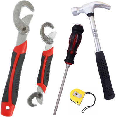 

Asraw Hand Tool Kit(5 Tools), Multicolor