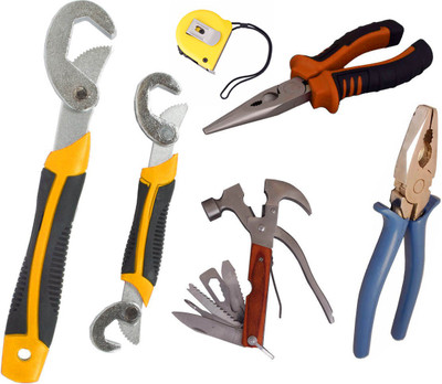 

Asraw Hand Tool Kit(6 Tools), Multicolor