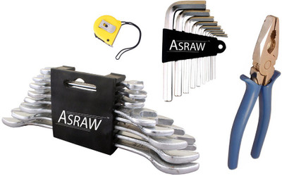

Asraw Hand Tool Kit(12 Tools), Multicolor