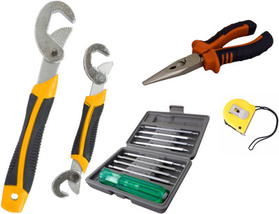 

Asraw Hand Tool Kit(5 Tools), Multicolor