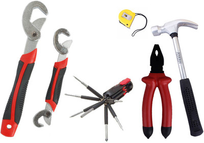 

Asraw Hand Tool Kit(6 Tools), Multicolor