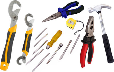 

Asraw Hand Tool Kit(7 Tools), Multicolor