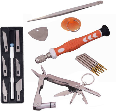 

Asraw Hand Tool Kit(6 Tools), Orange