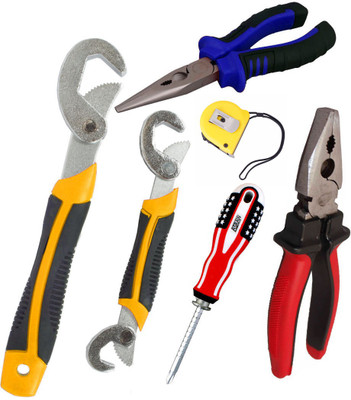 

Asraw Hand Tool Kit(6 Tools), Multicolor