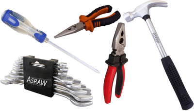 

Asraw Hand Tool Kit(13 Tools), Multicolor