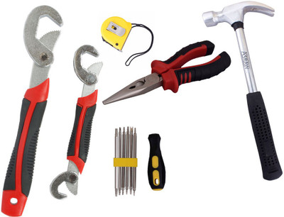 

Asraw Hand Tool Kit(6 Tools), Multicolor