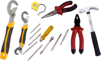 

Asraw Hand Tool Kit(7 Tools), Multicolor