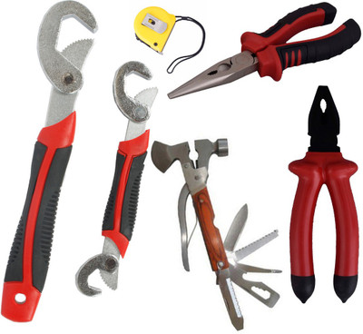 Asraw Hand Tool Kit(6 Tools), Multicolor