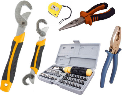 

Asraw Hand Tool Kit(6 Tools), Multicolor